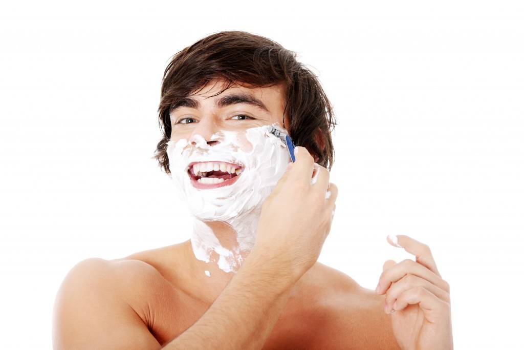 Man-shaving
