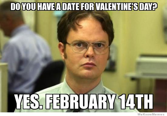 single valentines meme