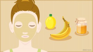 banana face mask