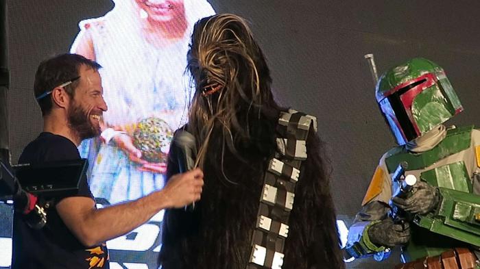 chewie-and-boba-hyderabad-comic-con
