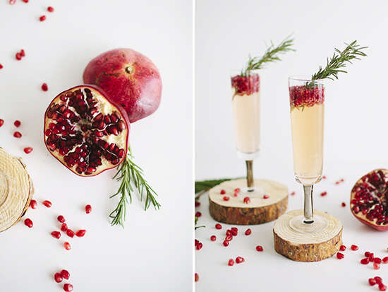 refreshing-drinks-for-Christmas-Pomegranate-Rosemary-Spritzer