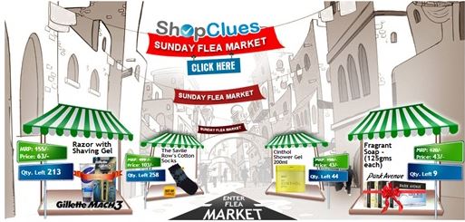 sunday flea market shopclues