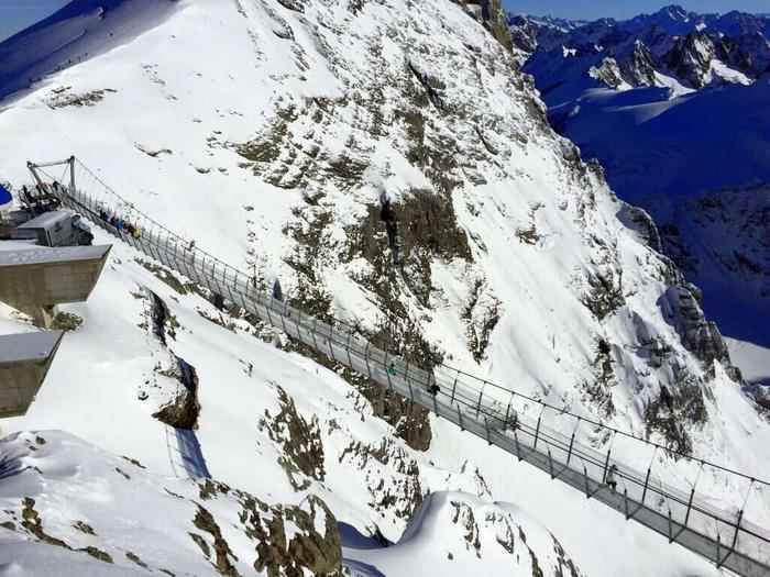 Titlis Cliff Walk most insane photos