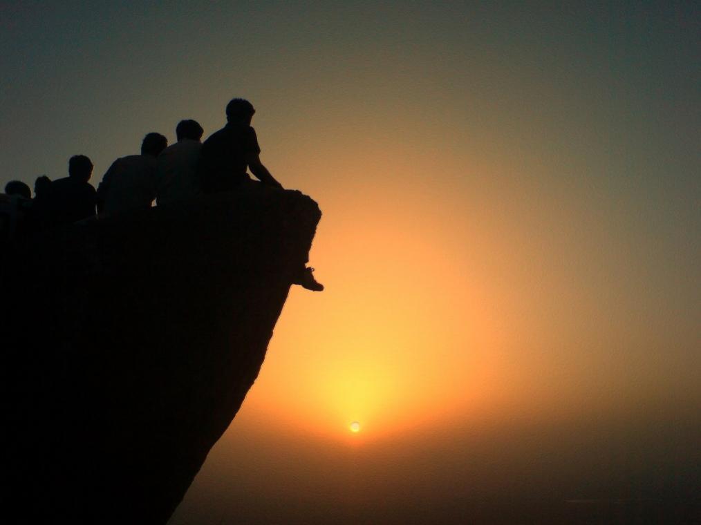 sunset point mount abu road trips in india