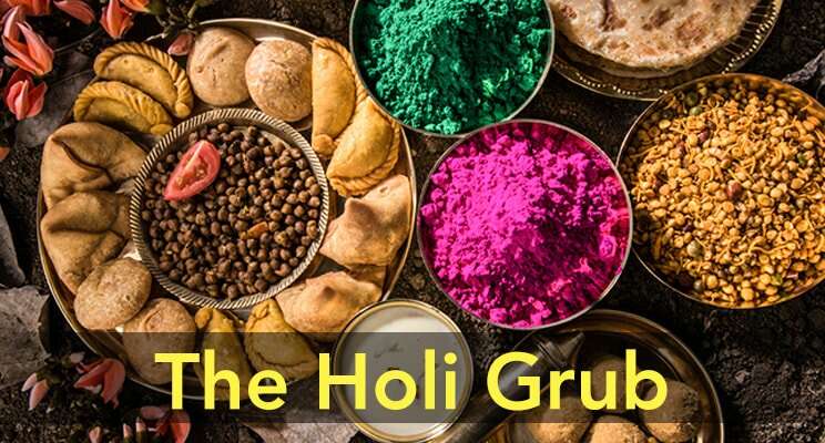 traditional holi food