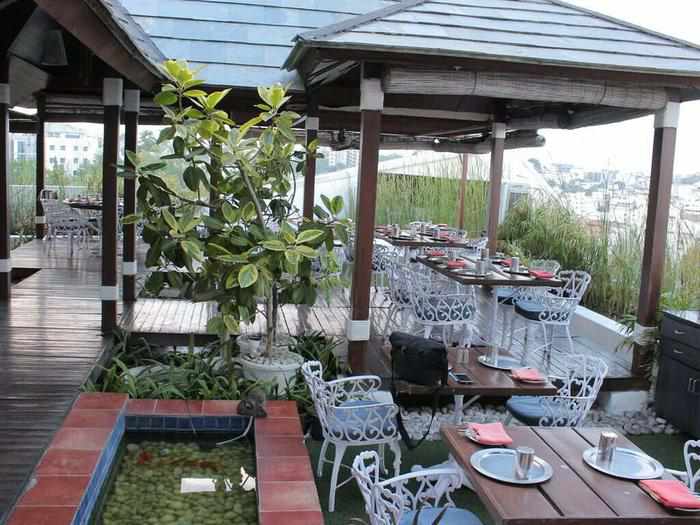 best rooftop restaurants in Hyderabad exotica