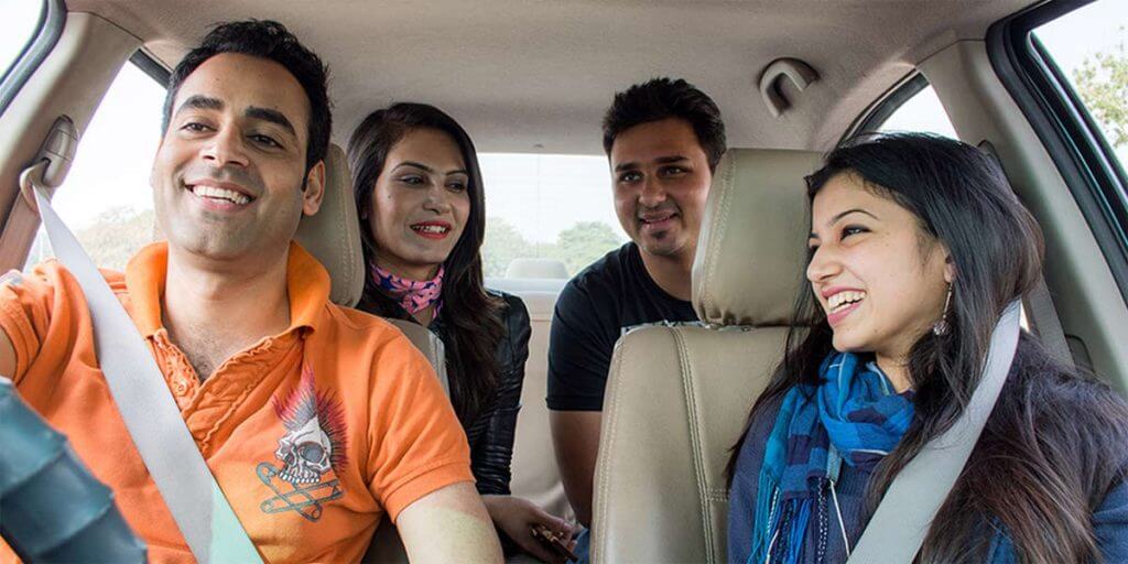 carpool apps in India quickride