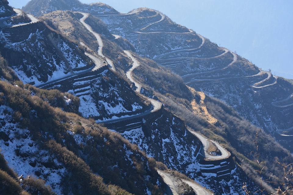 Old Silk Route Sikkim 12 dangerous roads in India