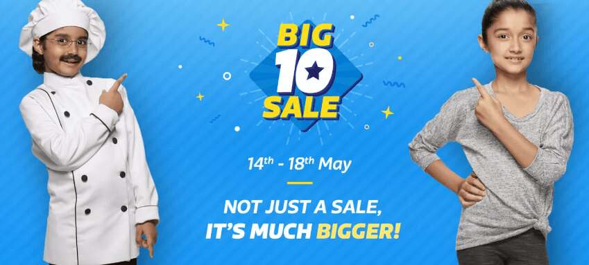 Flipkart Big 10 Sale