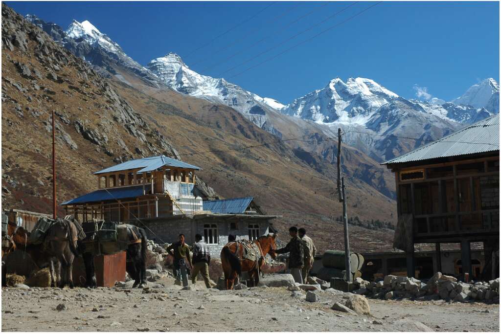 most isolated places in india chitkul village