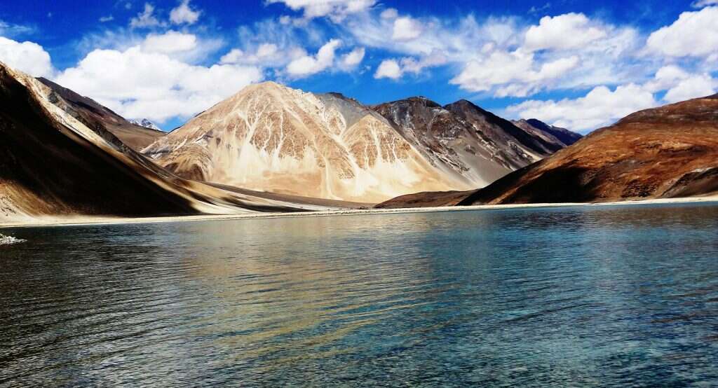 most isolated places in india pangong lake