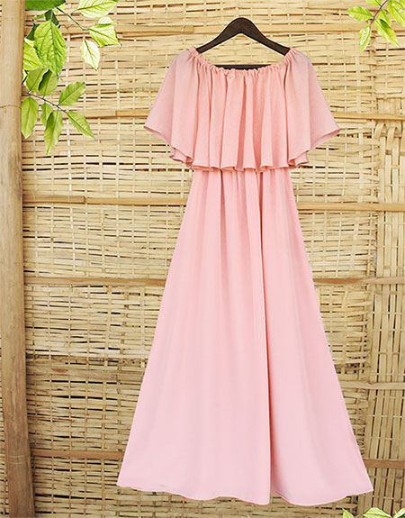 casual gown dress