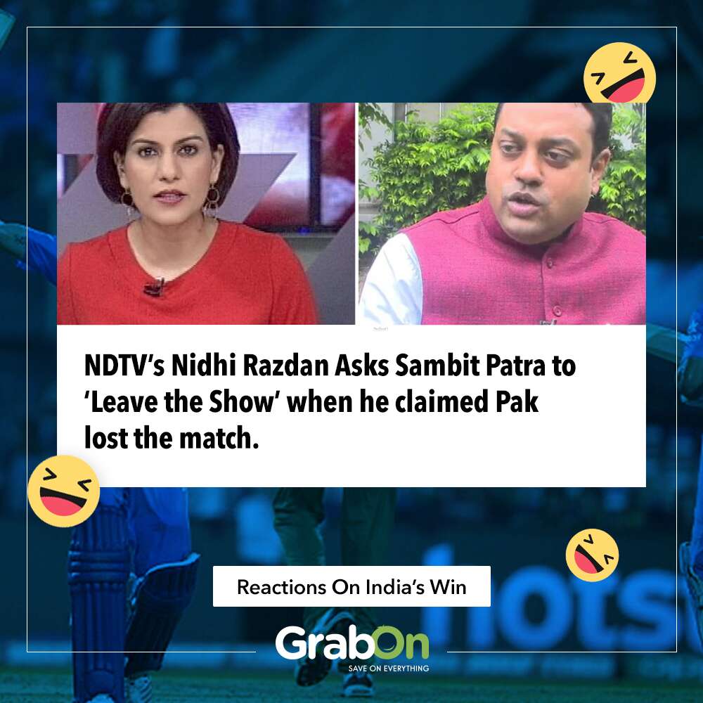 ind beats pak reactions sambit patra