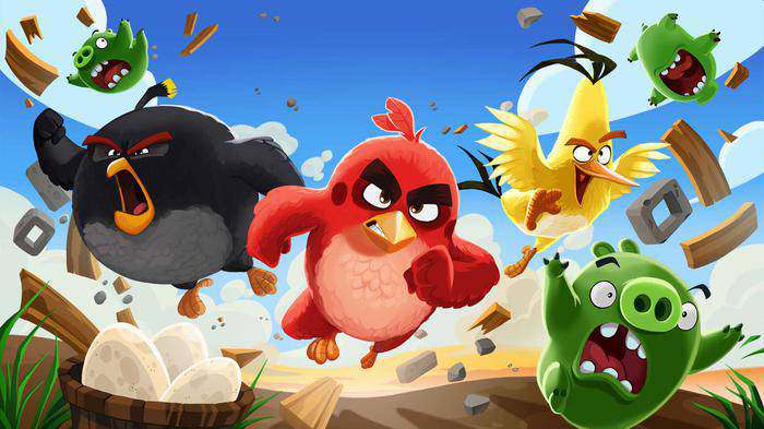 mobile games angry birds