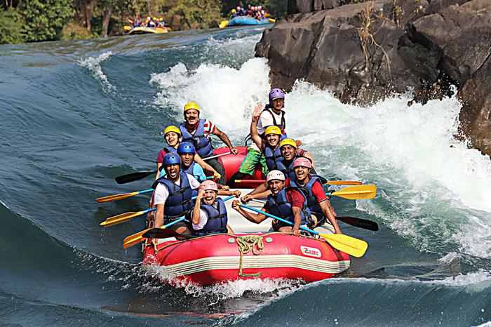 places to visit in goa river rafting