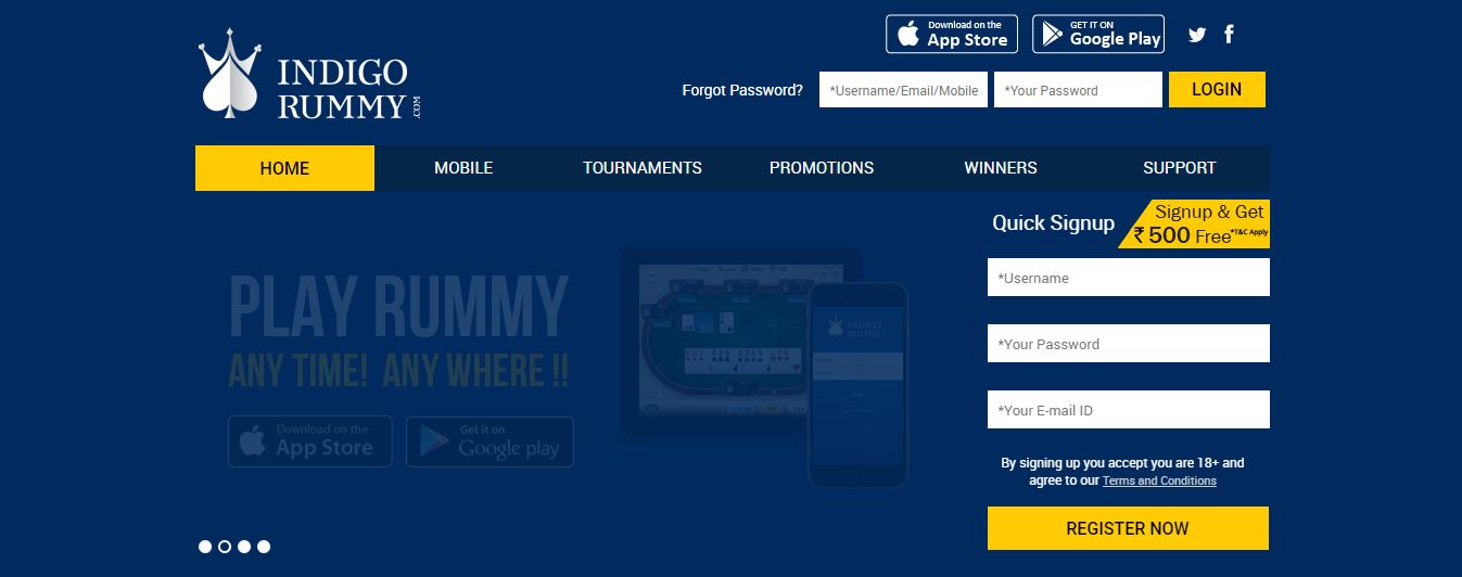 online rummy indigo rummy