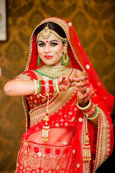 dulhan makeup style