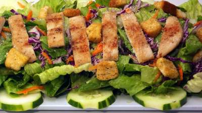 5 Ways You Can Stay Healthy With Diet Chart For Weight Loss For Females chicken ceaser salad