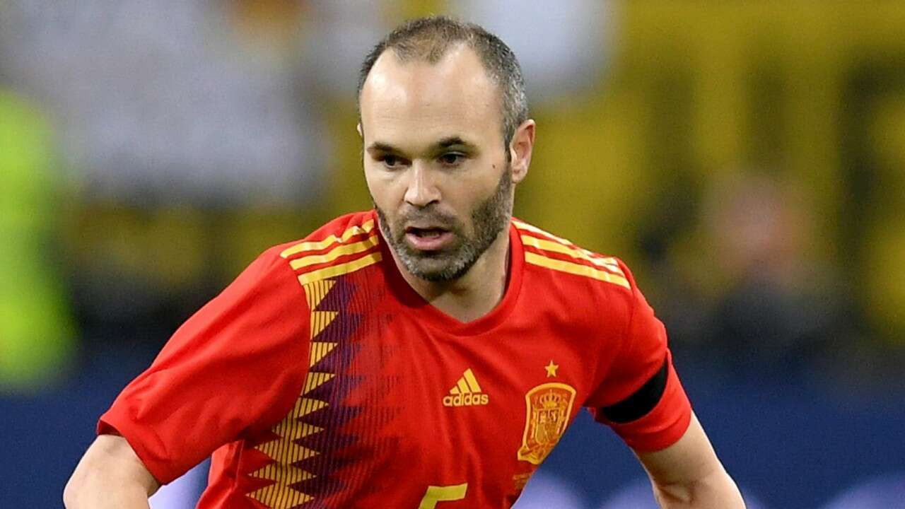 fifa world cup 2018 players Iniesta