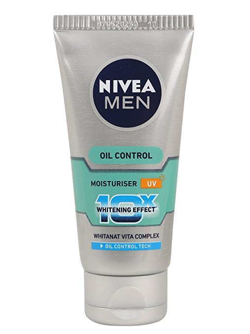 nivea whitening oil control total recharge moisturiser