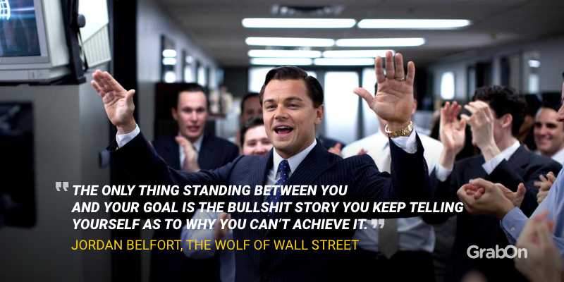 Wolf of wall street quotes Leonardo