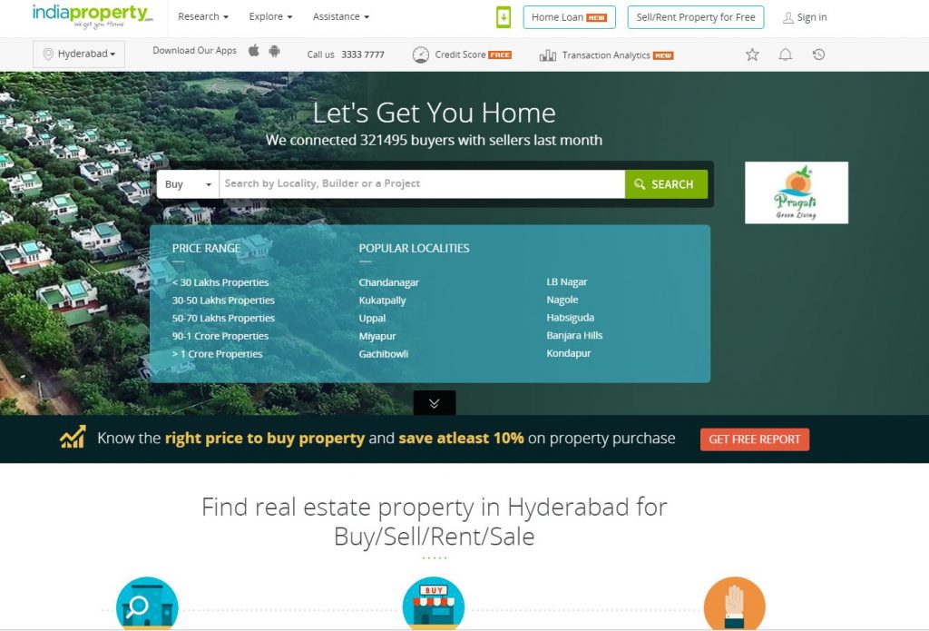 Property Searching Websites in India