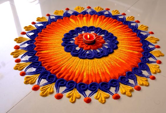 Easy Rangoli Designs To Make Your Diwali Rangoli The Best