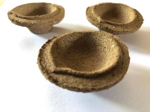 Cowdung diya