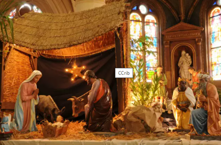 Christmas crib