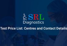 SRL Diagnostics Tests, Centers & Prices