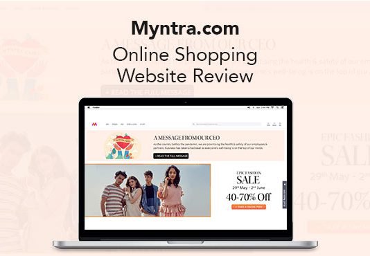 Myntra Shopping Website Review