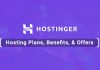 Hostinger Hosting Plans, Benefits