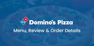 Domino’s Pizza Menu, Review, and Order Details