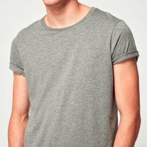 Rolled Up Sleeve T-Shirt