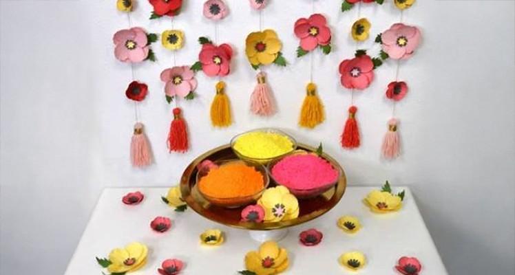 diy holi decor and craft kit